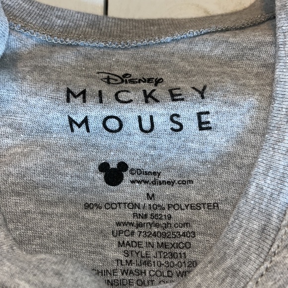 Disney Classic Mickey Mouse Grey T Shirt - Picture 4 of 4